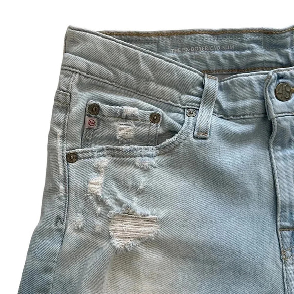 Ag Adriano Goldschmied Women's Ex Boyfriend Slim Jeans  - Size 27 - Picture 7 of 15